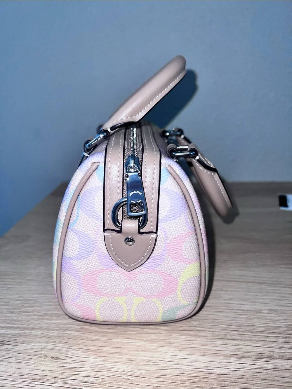 Coach Pastel Multicolor mini Rowan